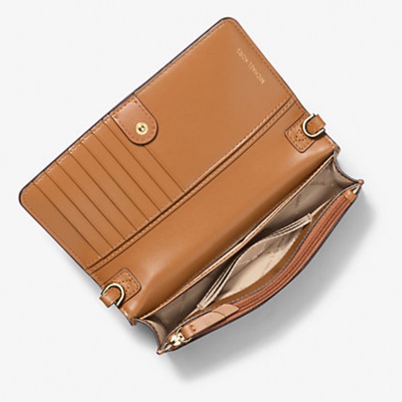 Michael Kors Jet Set Small Logo Smartphone Convertible Crossbody Bag, BNWT - Picture 5 of 7